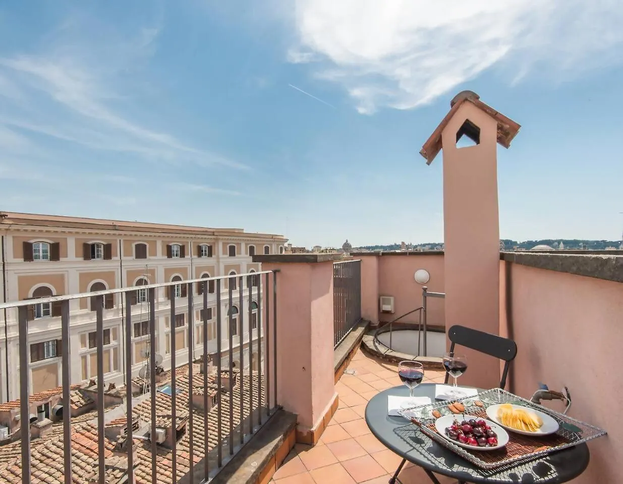 Apartmán Trevi Luxury With Terrace Řím 0*,