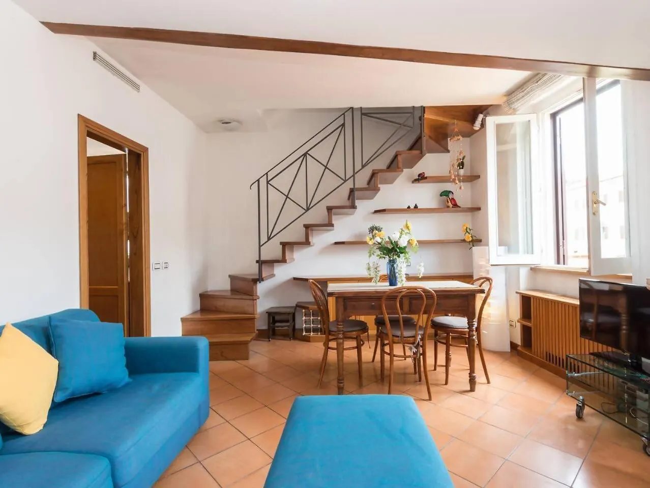 Apartmán Trevi Luxury With Terrace Řím Itálie